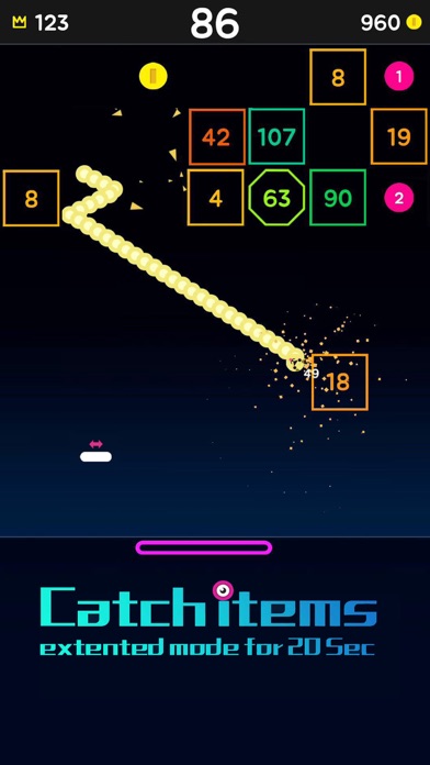 Snake Bricks-Bounce B... screenshot1