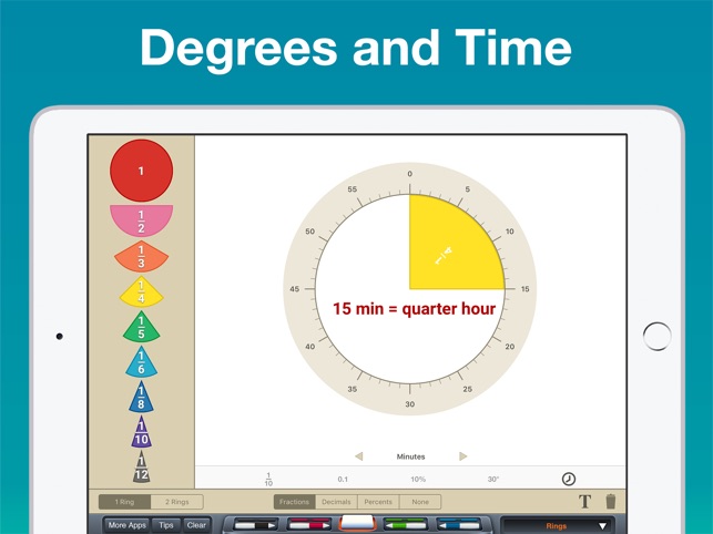 Fraction Circles Manipulative(圖5)-速報App