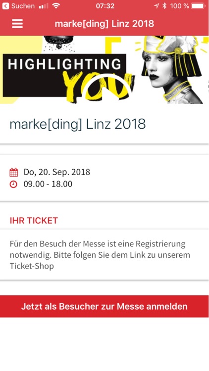 markeding Linz Besucher-App