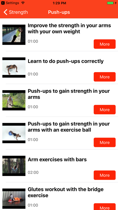 Home workout routines screenshot 2