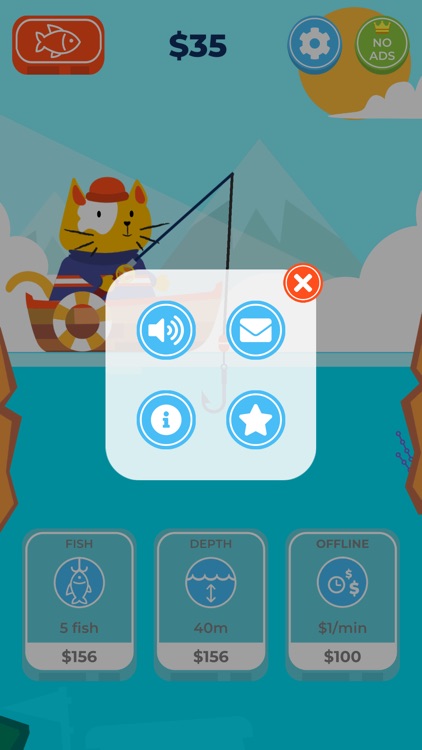 Kitty Fishing screenshot-4