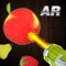 Take a short break and practice your shooting skills with our innovative Augmented Reality Fruit Attack game