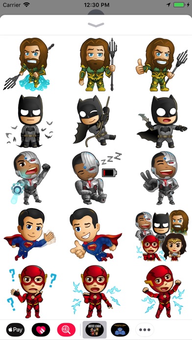 Justice League Sticker Pack screenshot 2