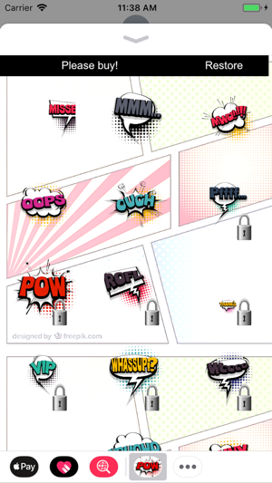 ComicBook Sticker Pack 2