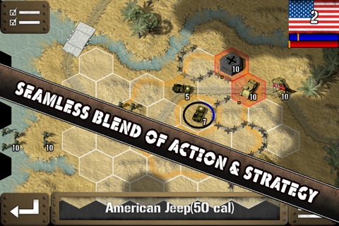 Tank Battle: North Africa Gold screenshot 2