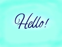 Say hello to your friends and wish them good luck with Hi