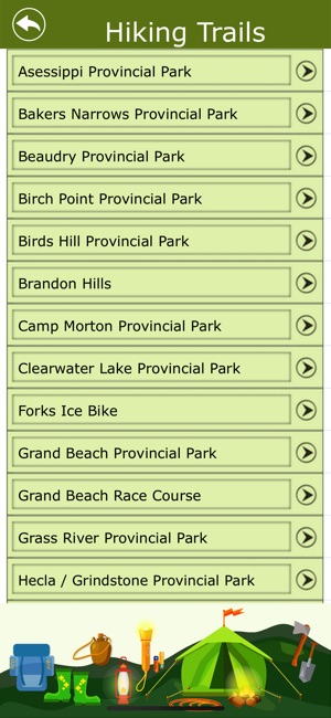 Manitoba Campgrounds & Trails(圖4)-速報App