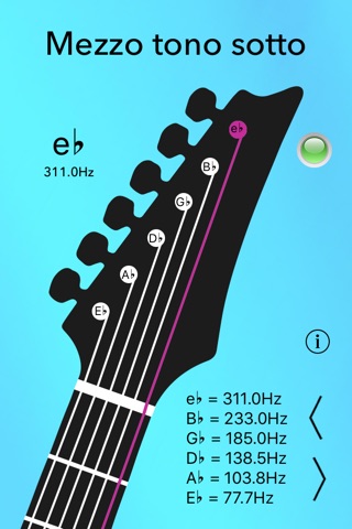 Electric Guitar Tuner screenshot 2