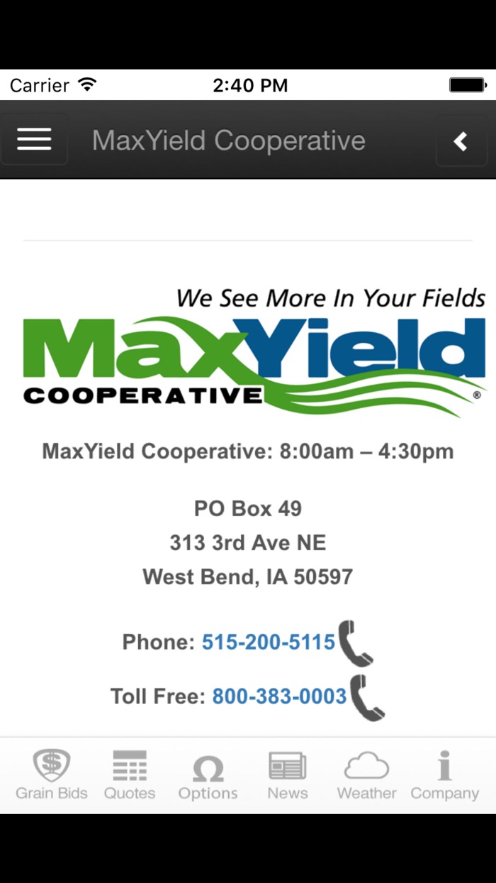 MaxYield Grain