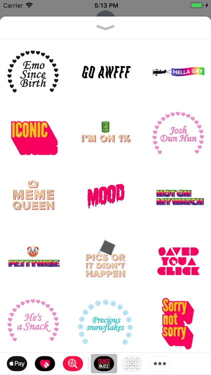 PopBuzz Stickers
