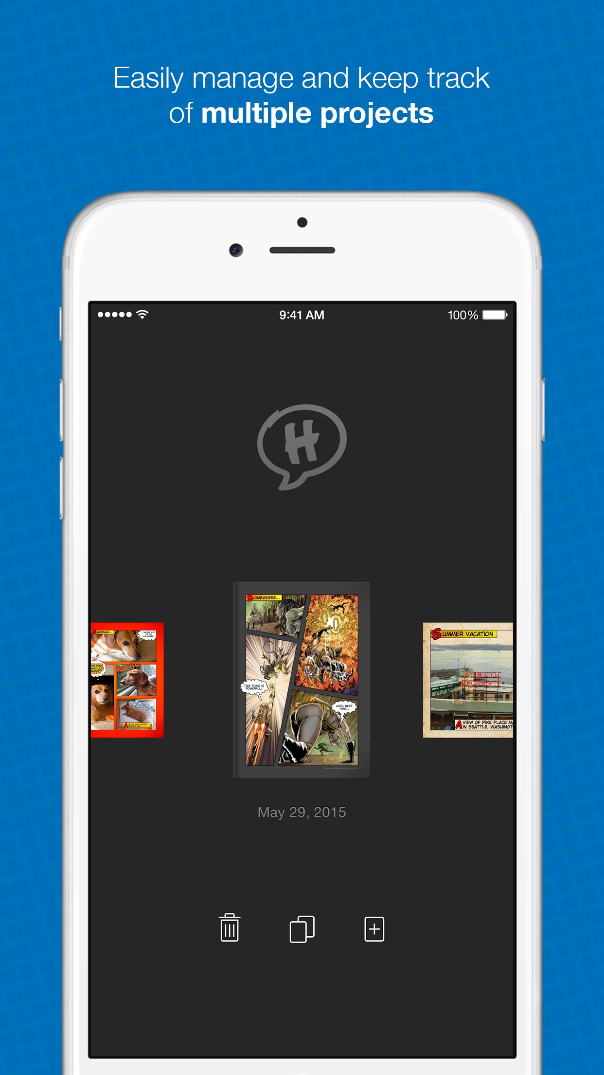 Screenshot do app Halftone 2