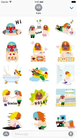 Game screenshot Cheerful Mexican Sticker apk