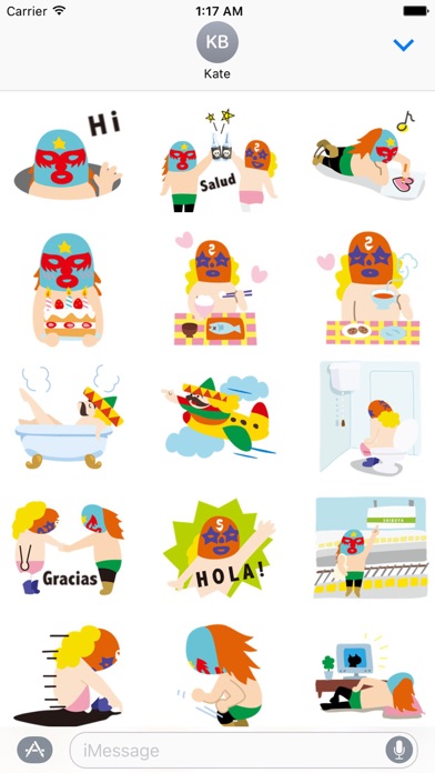 Cheerful Mexican Sticker screenshot 2