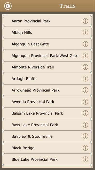 Ontario - Camps & Trails screenshot 4
