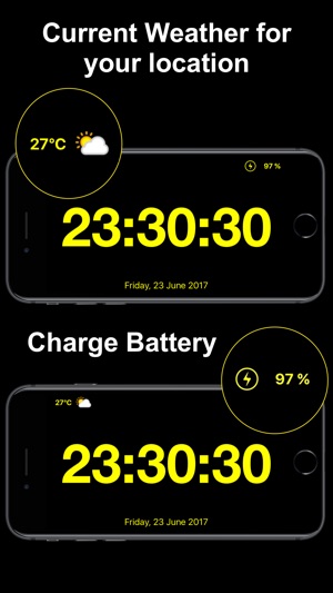 Table Clock with weather(圖1)-速報App