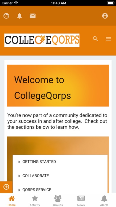 CollegeQorps screenshot 2