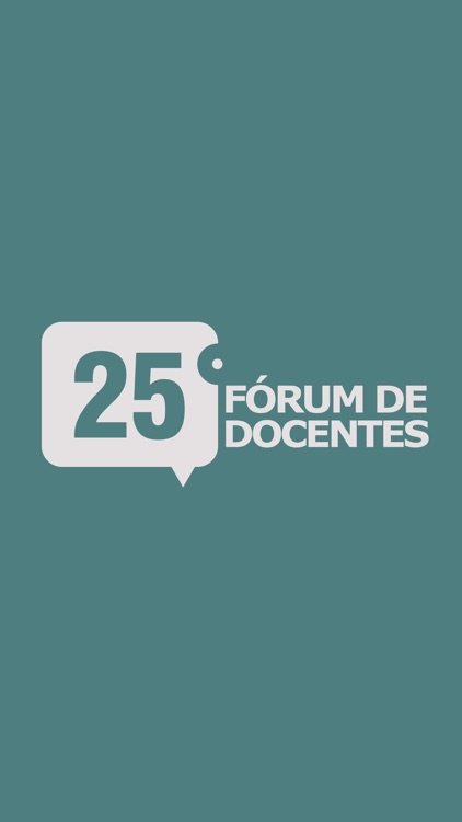 25° Fórum de Docentes