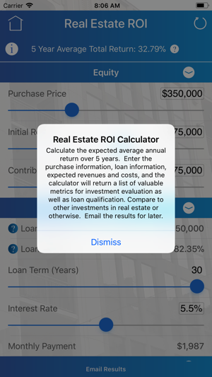 Real Estate ROI Calculator(圖1)-速報App