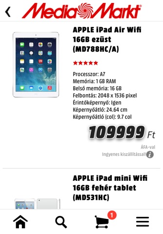 MediaMarkt Hungary screenshot 4