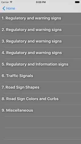 Game screenshot OH BMV Road Sign Flashcards mod apk