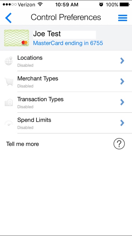 Nutmeg State FCU Card Manager screenshot-3