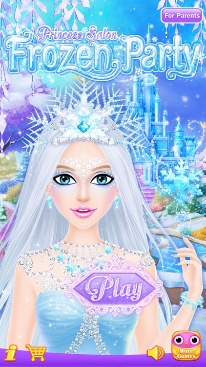 Princess Salon: Frozen Party