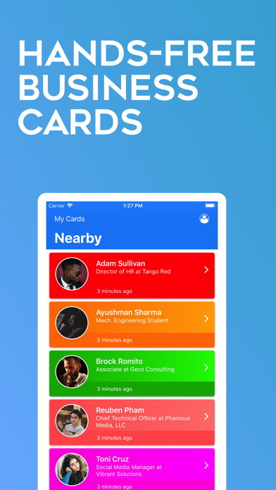 How to cancel & delete CardCast Business Cards from iphone & ipad 1