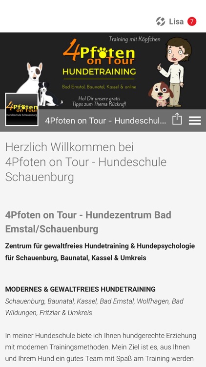 4Pfoten on Tour - Schauenburg