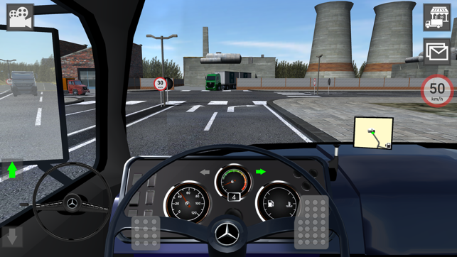 Mercedes Benz Truck Simulator(圖2)-速報App