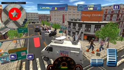 City Crime News Reporter Truck screenshot 2