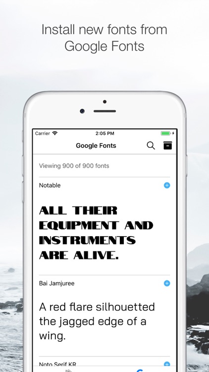 iFonts: Browser, Install