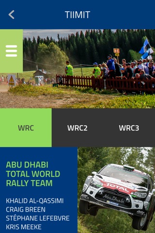 Neste Rally Finland App 2017 screenshot 3