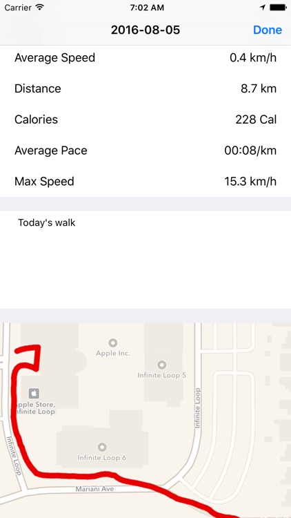 One Foot - Pedometer screenshot-4