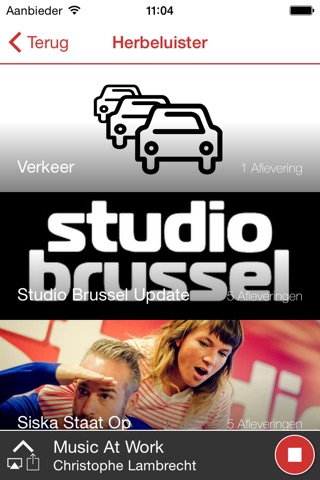 Studio Brussel screenshot 3