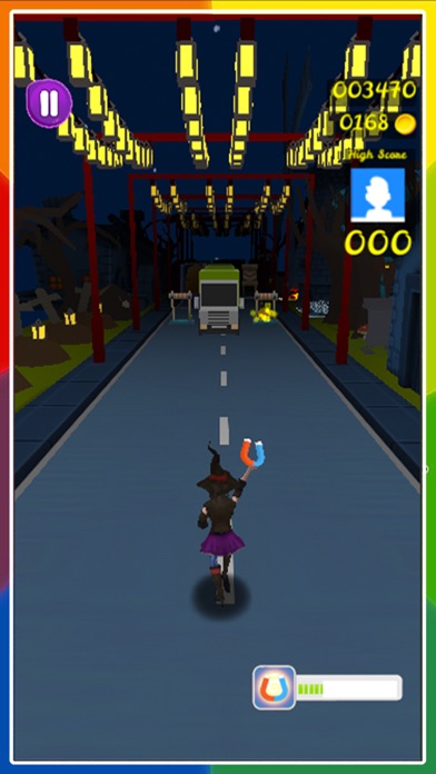 Subway Road Surfers Halloween screenshot 4