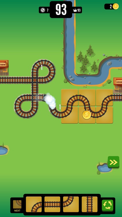 Gold Train FRVR - Railway Maze screenshot-3