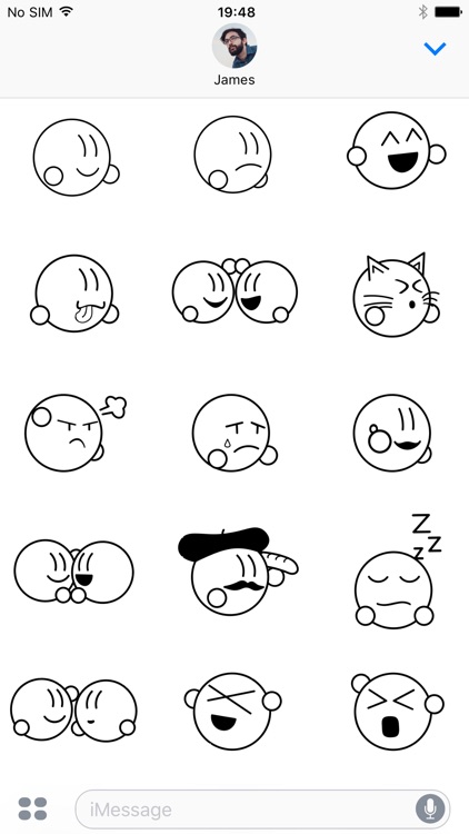 Chubby Mojis - Animated Sticker