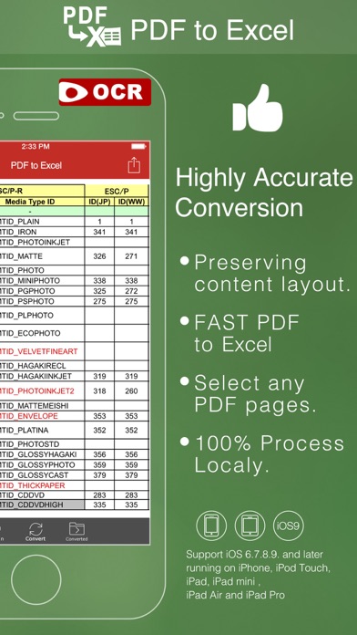 PDF to Excel With OCR Lite screenshot 2