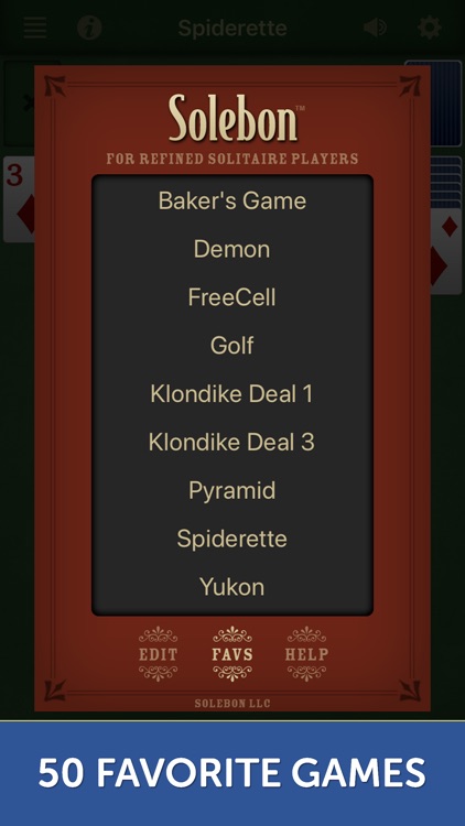 Solebon Solitaire Card Games screenshot-5