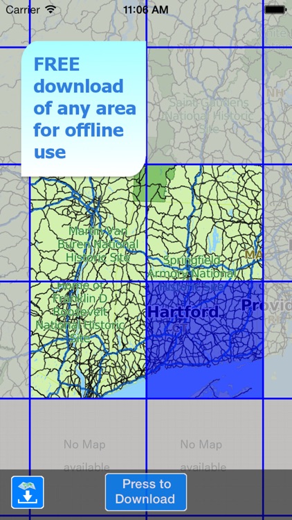 Aqua Map Connecticut Lakes HD screenshot-5