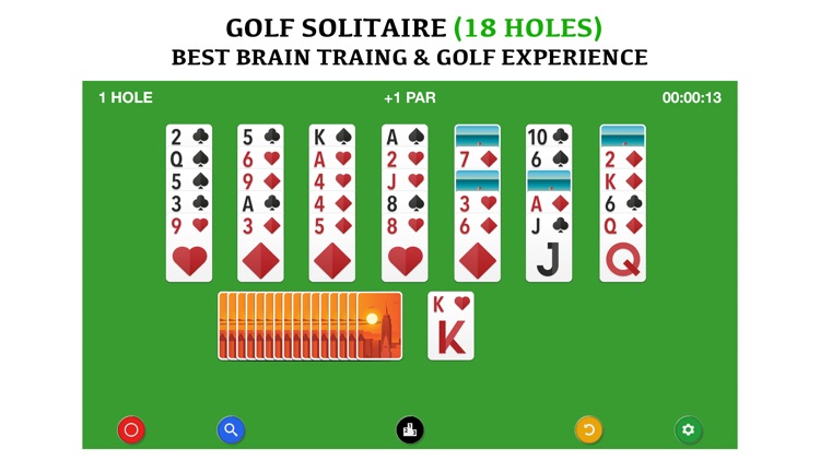 Golf Solitaire Board Game