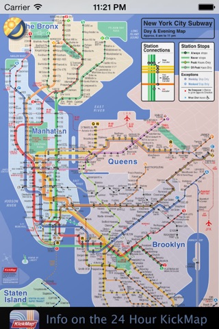 NYC Subway KICKMap Lite screenshot 2