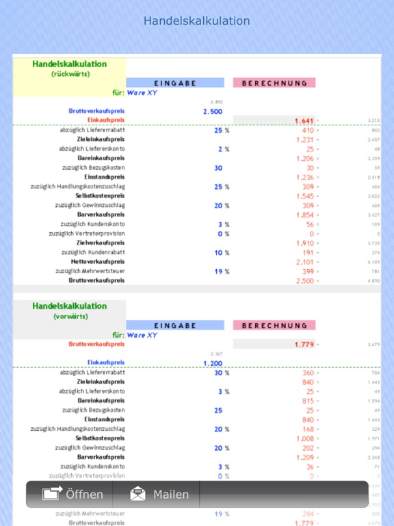 【图】Vorlagen für Numbers(截图3) 【图】Vorlagen für Numbers(截图3)