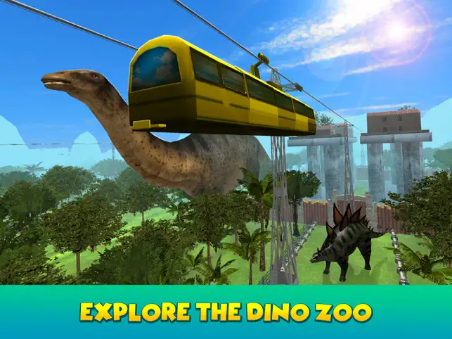 Imagem 1 Dino Park Sky Tram Simulator iphone