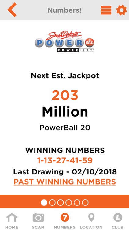 SD Lottery Official App