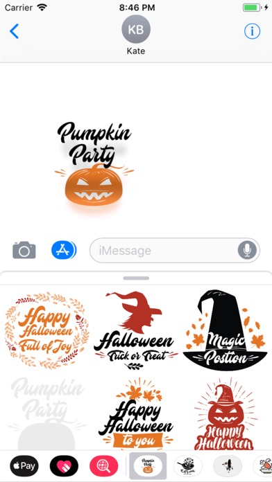 Halloween Stickers Ultra Pro screenshot 2