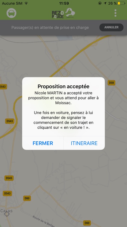 REZO POUCE l’autostop connecté screenshot-4