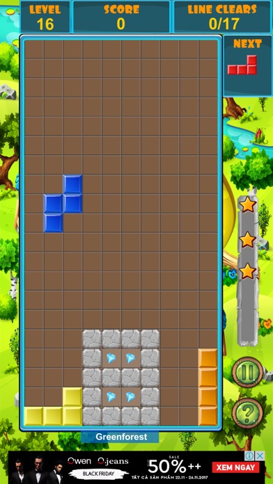 Blockies Adventure Tetris screenshot 4