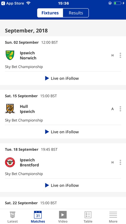 Ipswich Town Official App