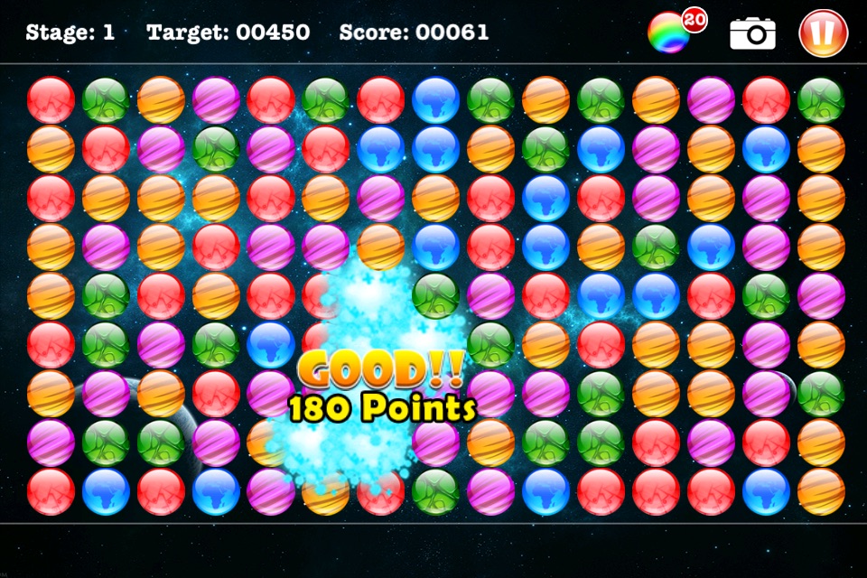 Popstar Bubbles - Brain Game screenshot 2